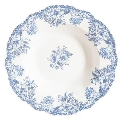 Produktbild von HOMLA LOURRY tiefer Teller, navy blau, 22 cm