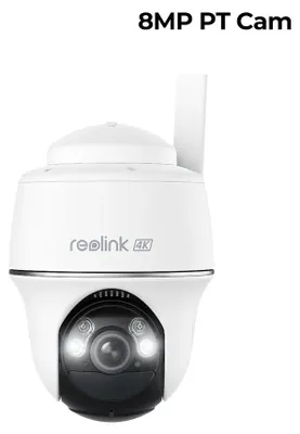 Produktbild von 4K 360°-Überwachungskamera – Überwachungskamera – Außenkamera – Sicherheitskamera – 4G-Kamera