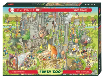 Immagine prodotto di HEYE Puzzle Green Zoo: Esposizione del mondo giurassico 1000 pezzi