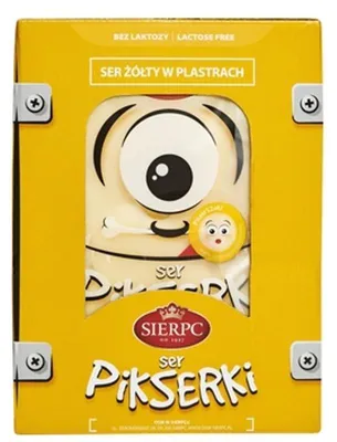 Zdjęcie produktu dla Ser Pikserki w plastrach Sierpc 135 g