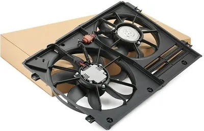 Produktbild von RIDEX 508R0162 Lüfter Motorkühlung Kühlerlüfter für VW GOLF VI (5K1) Wasserkühler