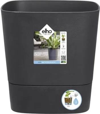 Produktbild von greensense aqua care quadrat 30cm holzkohlengrau