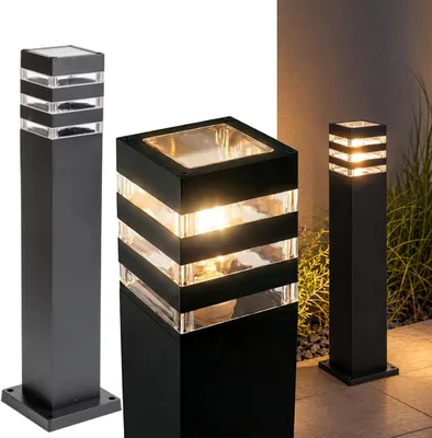 Zdjęcie produktu dla Lampa Ogrodowa Słupek Zewnętrzny Stojący E27 LED TAXUS 2 50cm LUMILED