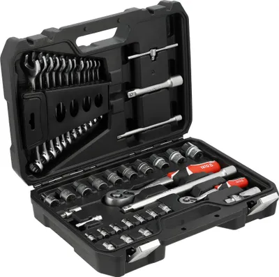 Produktbild von Werkzeugset 1/4", 1/2", 41-teilig - YT-38742