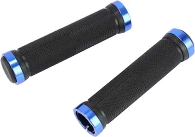 Produktbild von 1 Paar MTB Mountainbike Fahrrad Radfahren Rutschfeste Gummi Lenkerabdeckungsgriffe Blau