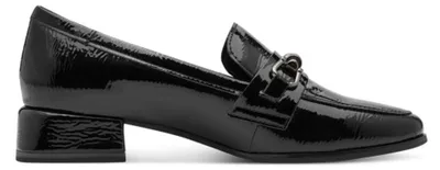 Produktbild von MARCO TOZZI Damen Slipper Loafer mit Blockabsatz und Zierschnalle 2-24252-47, Größe:41 EU, Farbe:Schwarz