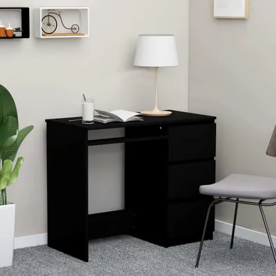 Produktbild von Biurko, Czarne, 90X45X76 Cm, Płyta Wiórowa Lumarko!