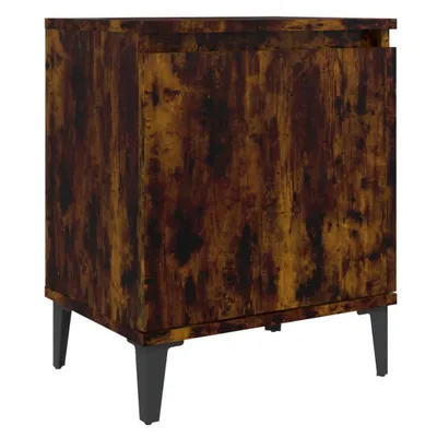 Produktbild von VidaXL 813116, Eiche, Metall, Holz, 400 mm, 300 mm, 500 mm, 1 Stück(e)