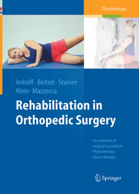 Produktbild von Rehabilitation in Orthopedic Surgery