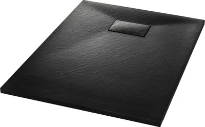 Produktbild von vidaXL Duschwanne SMC Schwarz 100×70 cm
