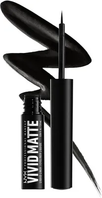 Image de NYX Vivid Matte Liquid Liner #Black 2ML