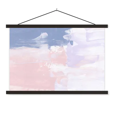 Produktbild von MuchoWow® Textilposter Pastell - Gestaltung - Farbe 150x100 cm mit schwarzem Rahmen - Schlafzimmer