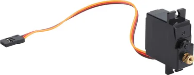 Zdjęcie produktu dla Serwo układu kierowniczego RC do Wltoys 124017 124008 184016 do SCY 16101 do SCY 1610 Części zamienne Metalowe serwo układu kierowniczego
