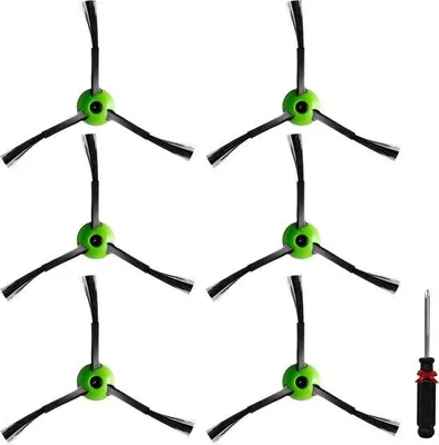 Produktbild von Bürsten für Saugroboter, 5-teilig, Silikon