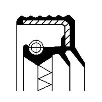Image de CORTECO Joint d'arbre différentiel 01034642B essieu moteur