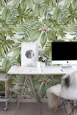 Produktbild von Coloray Fototapete 250x104 cm Latextapete Magicstick - Leichte Banane verlässt Hellwork