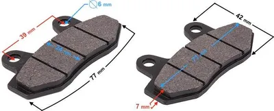 Produktbild von Bremsbeläge für CRF70 (vorne) und CRF50 (hinten) Motocross-Motorräder