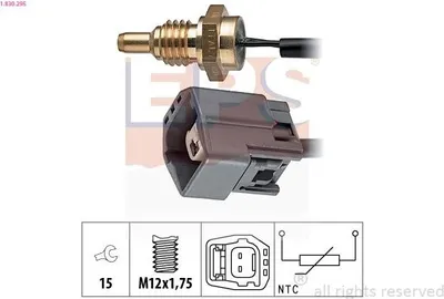 Produktbild von EPS 1.830.295 Kühlmitteltemperatursensor für FORD MONDEO IV Turnier (BA7) Focus II Schrägheck (DA, HCP, DP) S-MAX (WA6) Focus II Kombi (DA, FFS, DS)