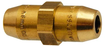 Obrázek produktu pro Rovná spojka potrubí, průměr 8 mm, KONGSBERG