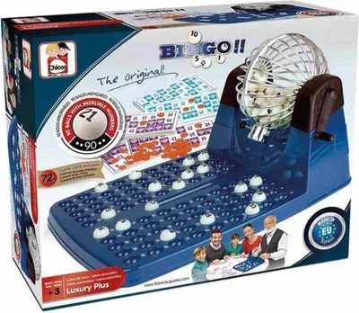 Immagine prodotto di Bingo automatico Chicos Deluxe 30 x 42 x 23 cm 72 caselle