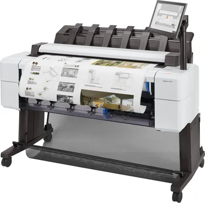 Produktbild von HP DESIGNJET T2600DR PS MFP - 36IN, 2400 x 1200 DPI, PostScript 3, PDF 1.7, HP-GL/2, TIFF, JPEG, HP-RTL, CALS G4, Cyan, Foto schwarz, Mattschwarz, Magenta, Gelb, Grau, 2400 x 1200 DPI, 25 - 400%, 600 x 600 DPI