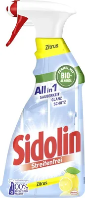 Produktbild von SIDOLIN Sidolin Glasreiniger Zitrus 500ml Sprühflasche