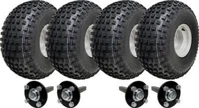 Obrázok produktu pre 22x11.00-8 Twin Axle Knobby ATV Quad Trailer Kit Cestná legálna nosnosť 620 kg