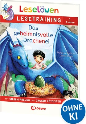 Produktbild von Leselöwen Lesetraining 1. Klasse - Das geheimnisvolle Drachenei