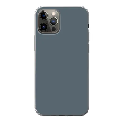 Produktbild von MuchoWow® Handyhülle Schutzhülle Hülle für iPhone 12 Pro Farben - Blau - Innen Silikon Softcase Handy Hülle - Abdeckung