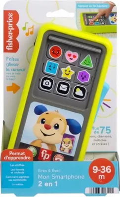 Obrázok produktu pre Fisher-Price Laugh & Learn HNL44, 0,75 rok / roky, Zvukové efekty, Vyžadované batérie, LR44, Plast, Viacfarebný