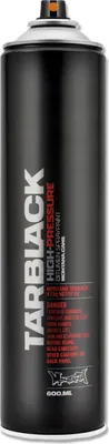 Produktbild von Bitumenspray Sprühlack Schwarz Matt 600ml Cover | Montana TARBLACK