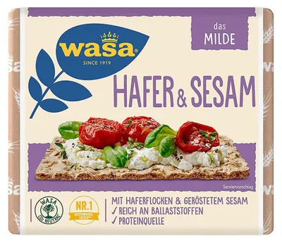 Zdjęcie produktu dla Wasa the Mild Owies i Sezam Bogaty w Błonnik 230g