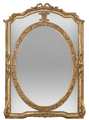 Produktbild von Casa Padrino Barock Wandspiegel Gold im italienischen Antik Stil 120 x 80 cm