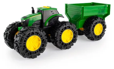 Produktbild von Monster-Truck – Traktor-Spielzeug – Grün – Mit Soundeffekten – Für Kinder ab 3 Jahren