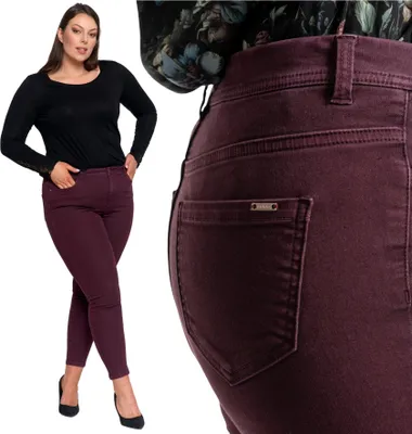 Zdjęcie produktu dla Jeansy Damskie Mom Fit Z Wysokim Stanem Luźne Modne Jeansy Moraj S