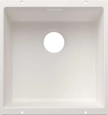 Zdjęcie produktu dla BLANCO SUBLINE 400-U do kolorowych elementów Zlewozmywak do zabudowy SILGRANIT biały od 50 cm bez odpływu zdalne sterowanie