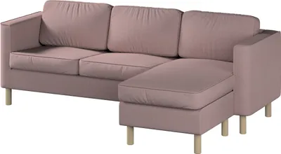 Produktbild von Dekoria Bezug für Pärup 3-Sitzer Sofa mit Recamiere, altrosa, 235x80x148