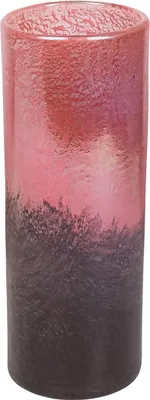 Produktbild von INNA-Glas Glasvase PEPA, Multi-pink-klar, 24,5 cm, Ø 11,5 cm - Moderne Design Vase