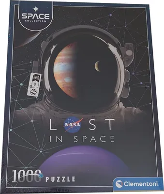 Zdjęcie produktu dla Clementoni 39637 - Space Collection - Puzzle, 1000 Teile, Lost in Space