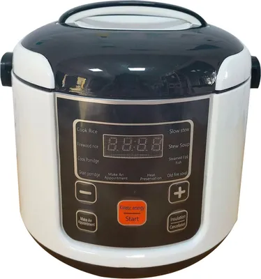 Produktbild von Mini-Reiskocher, 2 l, kleiner elektrischer Reiskocher, Reise-Reiskocher, Warmhaltefunktion, geeignet für 2–4 Personen, 12 V