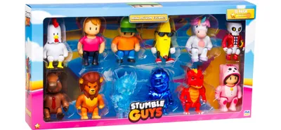 Produktbild von STUMBLE GUYS S1 Mini Actionfiguren 12er Pack Deluxe
