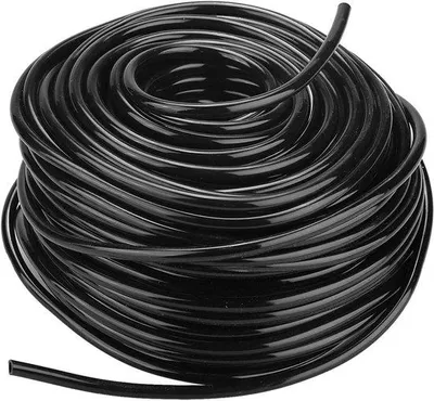 Produktbild von 50 Meter Bewässerungsschlauch mit Mikrobewässerungssystem – PVC-Gartenschlauch für die Bewässerung von Garten, Landwirtschaft und Rasen – langlebig, flexibel und druckbeständig