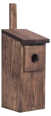 Zdjęcie produktu dla Woodygift Budka lęgowa dla ptaków Typ A 45 mm drewniana – domek dla wróbla, mazurka, muchołówki