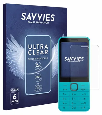 A product box and a mobile phone with a screen protector are shown.