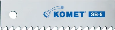 Produktbild von KOMET Maschinensägeblätter HSS SB5 400 x 30 x 1,50 14Z /', Stärke:1,50 mm, Breite:30 mm, Länge:400 mm, Schneidstoff:HSS DM05, Zähne per Zoll:8