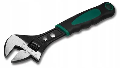 Produktbild von Stalco Verstellbarer Schraubenschlüssel 200mm Chrom-Vanadium-Stahl