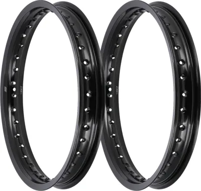 Immagine prodotto di Set: 2 cerchioni in alluminio 1,85 x 17 ", anodizzato nero