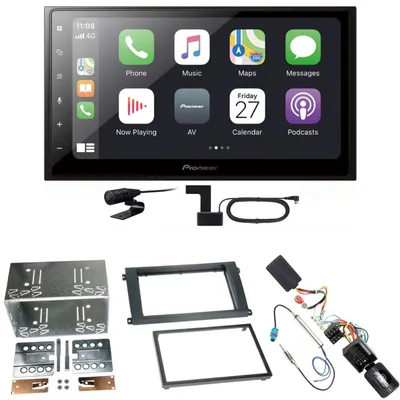 Produktbild von Pioneer SPH-DA250DAB CarPlay Android Auto Einbauset für Porsche Cayenne ab 2007