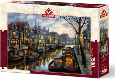 Image de ART PUZZLE Puzzle Channel Lights 1500 pièces