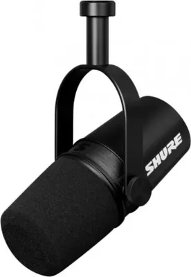 Obrázok produktu pre Shure MV7-X, Štúdiový mikrofón, 55 dB, 20 - 20000 Hz, 1,78 mV/Pa, 36 dB, 132 dB
